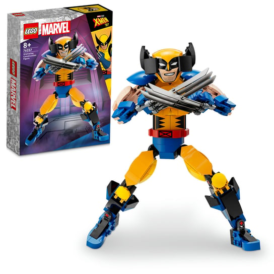 LEGO Marvel, Figurka Wolverine’a do zbudowania, 76257 LEGO