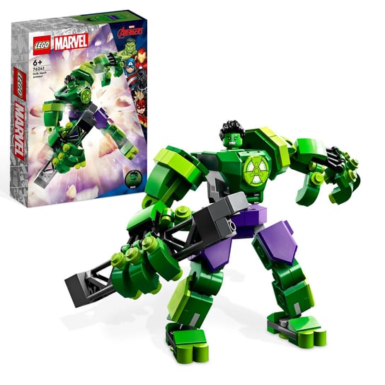 LEGO Marvel, klocki, Avengers, Mechaniczna zbroja Hulka, 76241 LEGO
