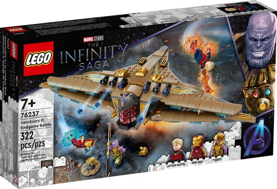 LEGO Marvel, klocki, Avengers, Sanktuarium, 76237 LEGO