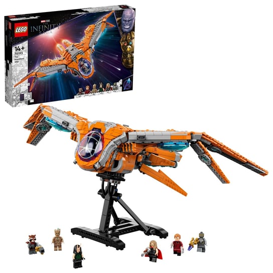 LEGO Marvel, klocki, Avengers, Statek Strażników, 76193 LEGO