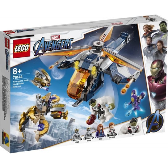 LEGO Marvel, klocki, Avengers Upadek helikoptera Hulka 76144 LEGO