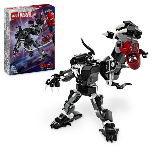 LEGO Marvel, klocki, Mechaniczna zbroja Venoma vs. Miles Morales, 76276 LEGO