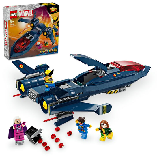 LEGO Marvel, klocki, Odrzutowiec X-Menów, 76281 LEGO