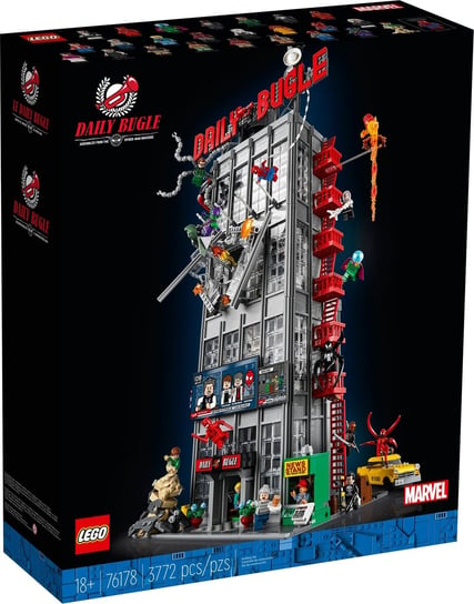 LEGO Marvel, klocki, Spider-Man Daily Bugle, 76178 LEGO