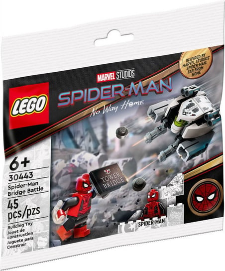 LEGO Marvel, klocki, Spider-Man, pojedynek na moście, 30443 LEGO