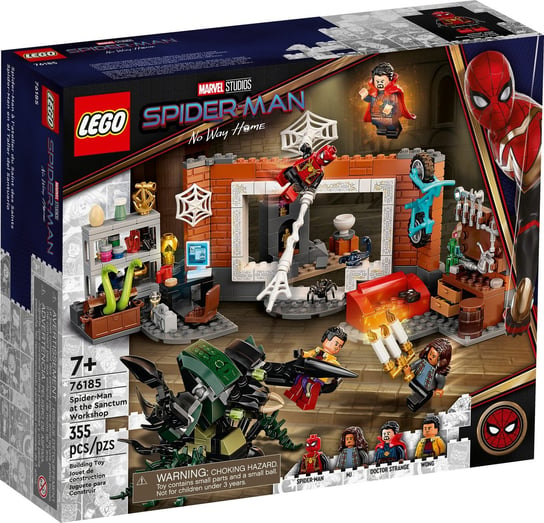 LEGO Marvel, klocki, Spider Man, Spiderman w warsztacie w Sanctum, 76185 LEGO