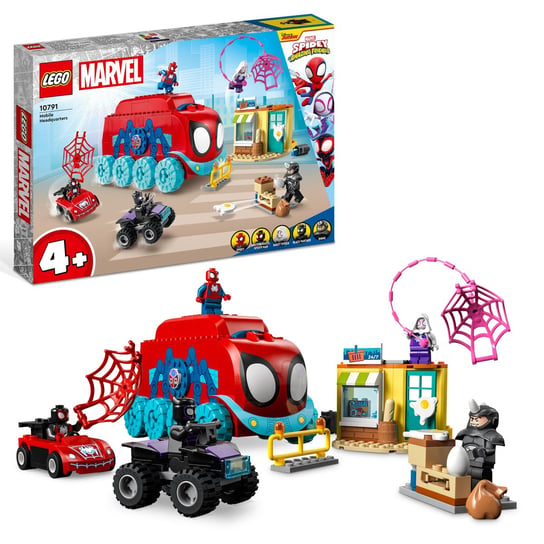 LEGO Marvel, klocki, Spidey, Mobilna kwatera drużyny Spider-Mana, 10791 LEGO