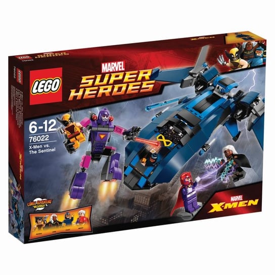 LEGO Marvel, klocki, Super Heroes X-Men, X-Men kontra Sentinel, 76022 LEGO