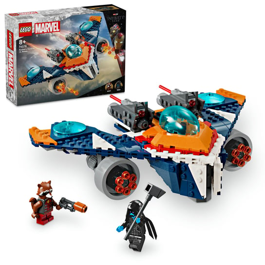LEGO Marvel, klocki, Warbird Rocketa vs. Ronan, 76278 LEGO