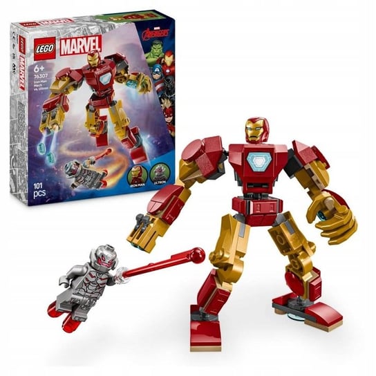 LEGO MARVEL - Robot Mech Iron Man vs ultron ZESTAW LEGO PREZENT DLA CHŁOPCA LEGO