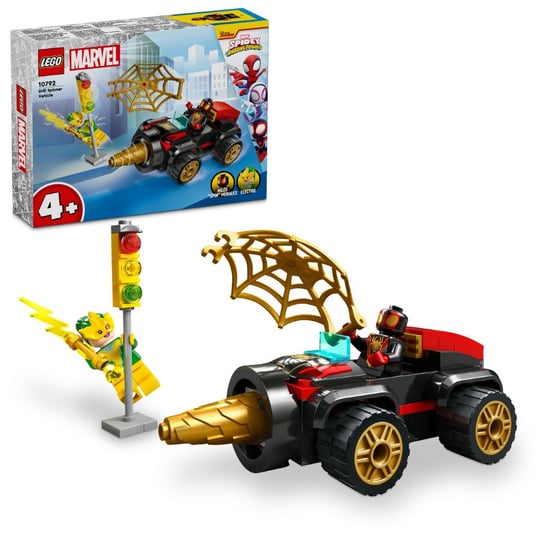 LEGO Marvel Spidey, klocki, Pojazd wiertłowy, 10792 LEGO