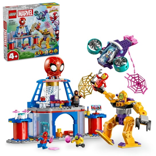 LEGO Marvel Spidey, klocki, Siedziba główna Pajęczej Drużyny, 10794 LEGO