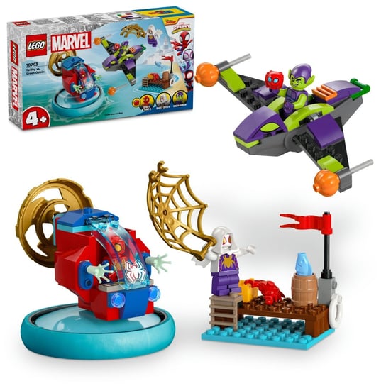 LEGO Marvel Spidey, klocki, Spidey kontra Zielony Goblin, 10793 LEGO