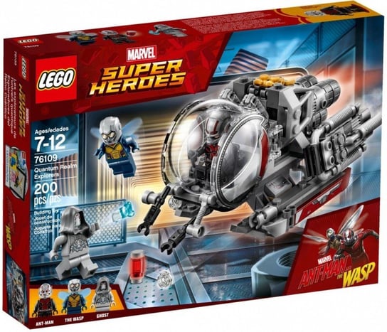 LEGO Marvel, Super Heroes, klocki Badacze kwantowej krainy, 76109 LEGO