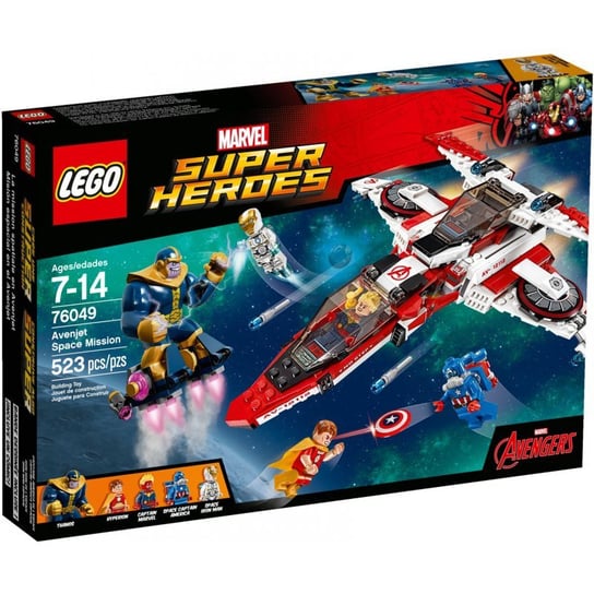 LEGO Marvel, Super Heroes, klocki Kosmiczna misja, 76049 LEGO