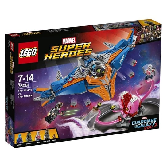 LEGO Marvel, Super Heroes, klocki Strażnicy Galaktyki, 76081 LEGO
