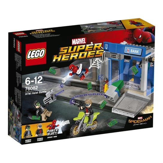 LEGO Marvel, Super Heroes, klocki Walka o bankomat 76082 LEGO