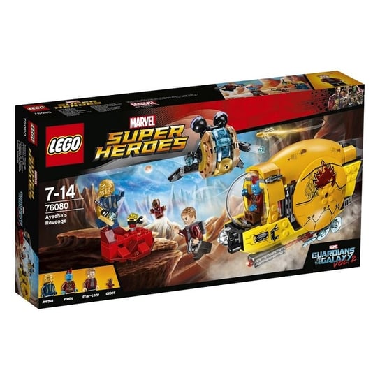LEGO Marvel, Super Heroes, Klocki Zemsta Ayeshy, 76080 LEGO