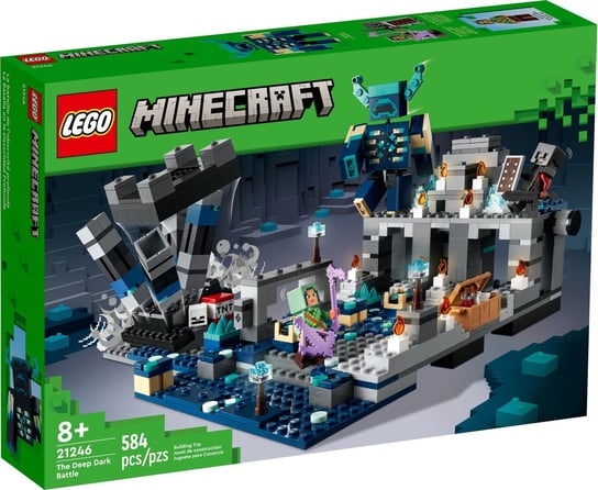 LEGO Minecraft 21246 BITWA W MROCZNEJ GŁĘBI LEGO