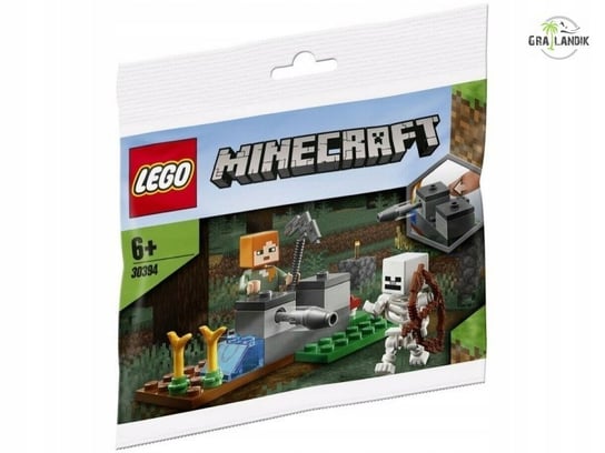 LEGO Minecraft, klocki Alex obrona przed Szkieletem, 30394 LEGO
