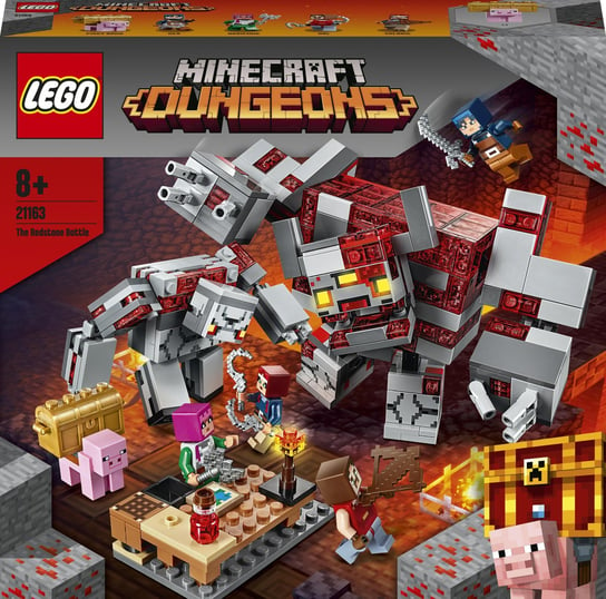 LEGO Minecraft, klocki Bitwa o czerwony kamień, 21163 LEGO