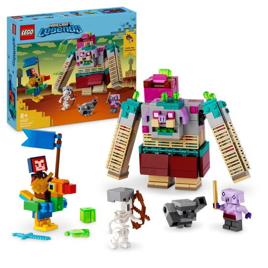 LEGO Minecraft, klocki, Decydujące starcie z Dewastatorem, 21257 LEGO