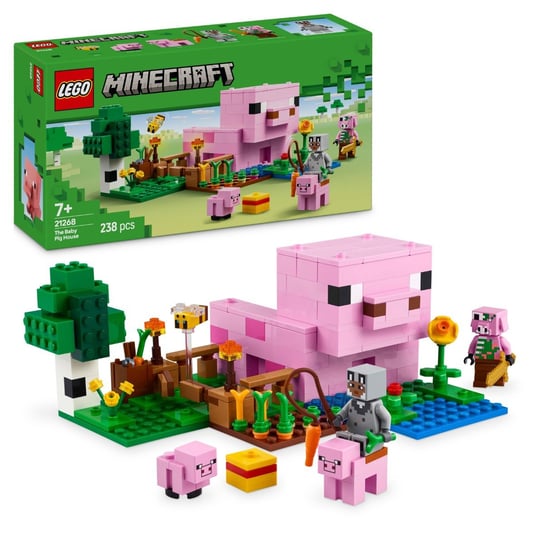 LEGO Minecraft, klocki, Dom prosiaczka, 21268 LEGO