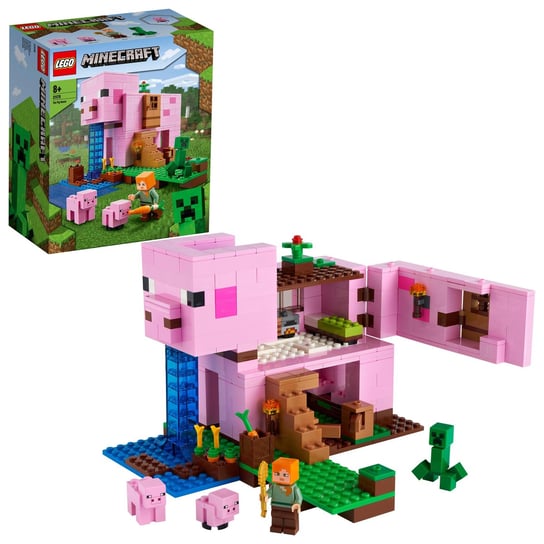 LEGO Minecraft, klocki Dom w kształcie świni, 21170 LEGO