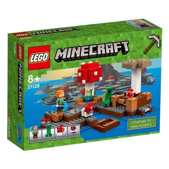 LEGO Minecraft, klocki Grzybowa wyspa, 21129 LEGO