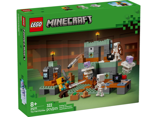 LEGO Minecraft, klocki, Komnata prób, 21271 LEGO