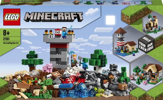 LEGO Minecraft, klocki Kreatywny warsztat 3.0, 21161 LEGO