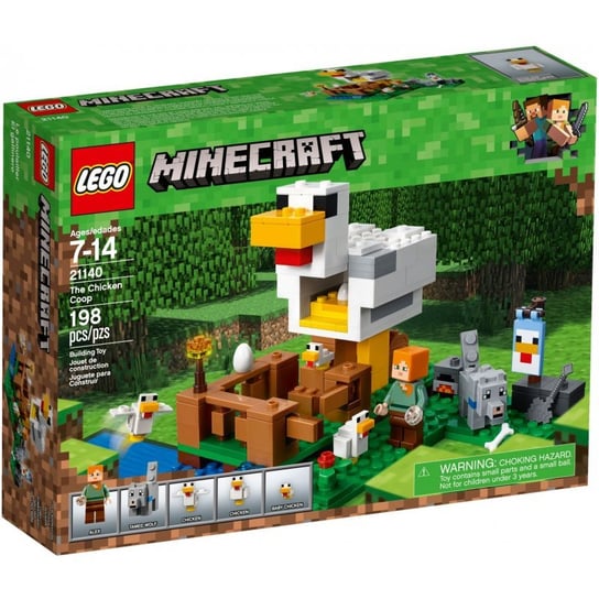 LEGO Minecraft, klocki Kurnik, 21140 LEGO