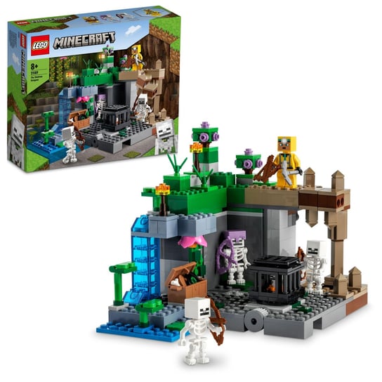 LEGO Minecraft, klocki, Loch szkieletów, 21189 LEGO