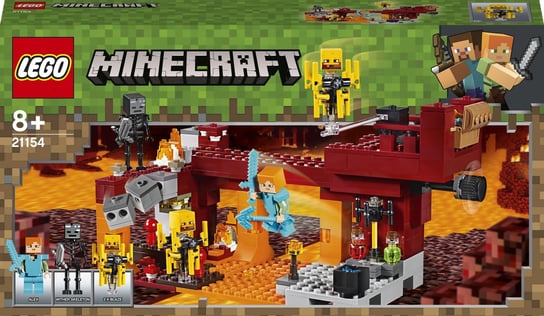 LEGO Minecraft, klocki Most Płomyków, 21154 LEGO