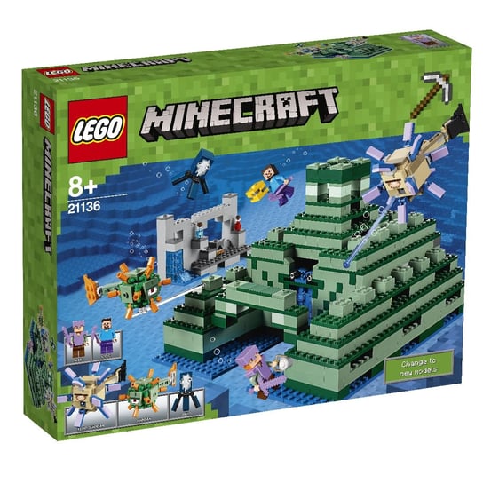 LEGO Minecraft, klocki Oceaniczny monument, 21136 LEGO