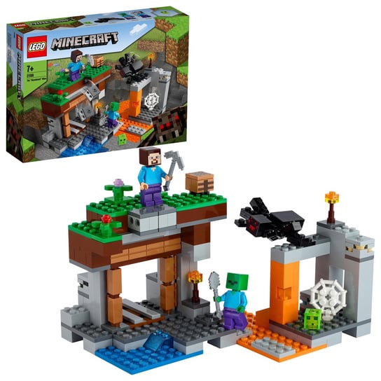 LEGO Minecraft, klocki opuszczona kopalnia, 21166 LEGO