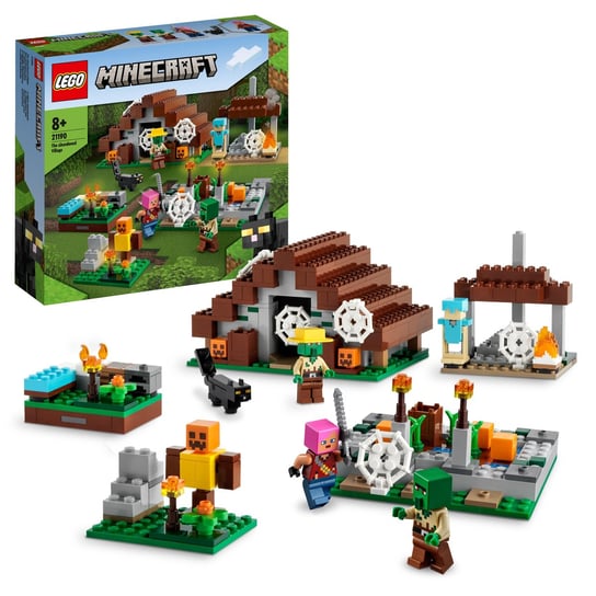 LEGO Minecraft, klocki, Opuszczona wioska, 21190 LEGO