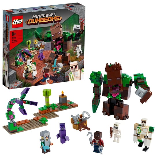 LEGO Minecraft, klocki, "Postrach Dżungli" 21176 LEGO