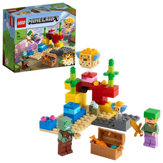 LEGO Minecraft, klocki Rafa koralowa, 21164 LEGO