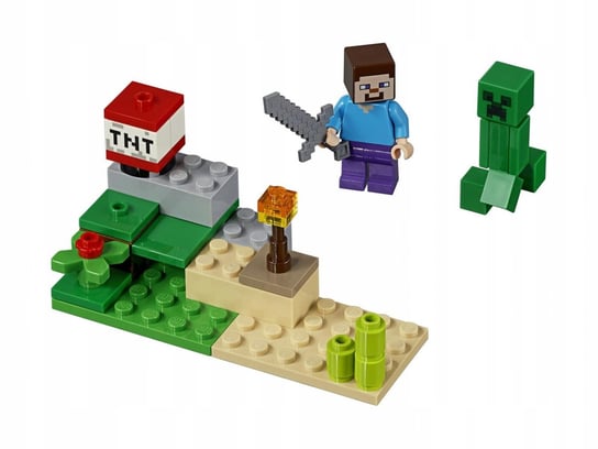 LEGO Minecraft, klocki, Steve And Creeper Set, 30393 LEGO