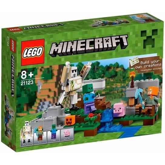 LEGO Minecraft, klocki Żelazny golem, 21123 LEGO