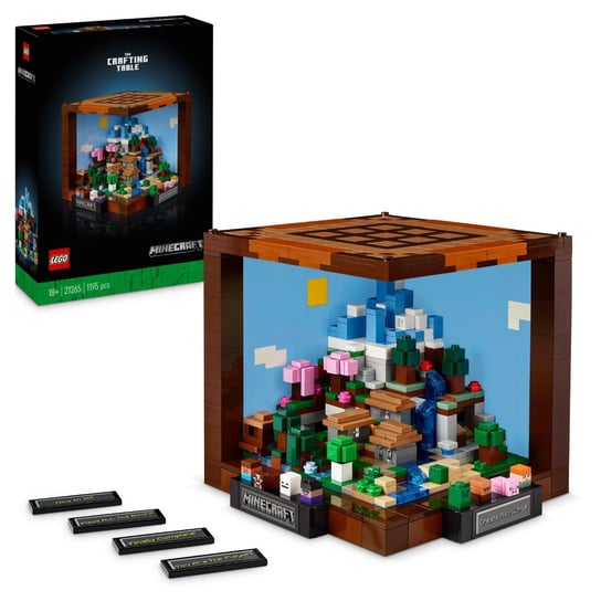 LEGO Minecraft, Stół warsztatowy dla dorosłych, 21265 LEGO