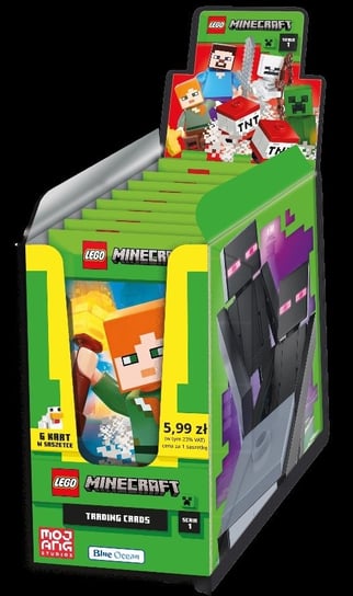 Lego Minecraft TCC Box 25 Saszetek z Kartami Burda Media Polska Sp. z o.o.