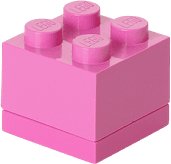 LEGO Mini Box, pudełko różowe LEGO