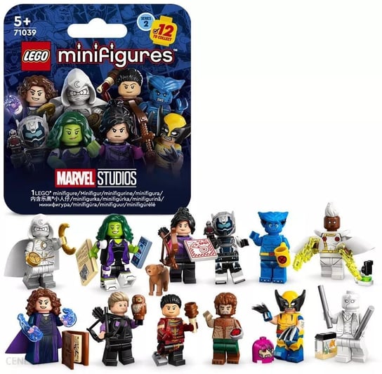 LEGO, Minifigures Marvel Seria 2, 71039 LEGO