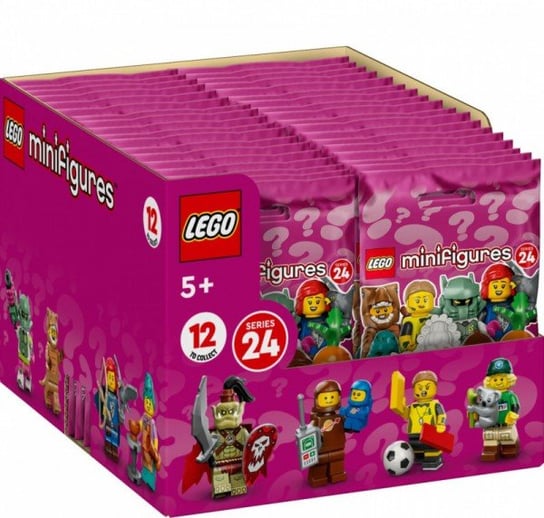 LEGO Minifigures Minifigurki seria 24 - Display 36 sztuk (71037) LEGO