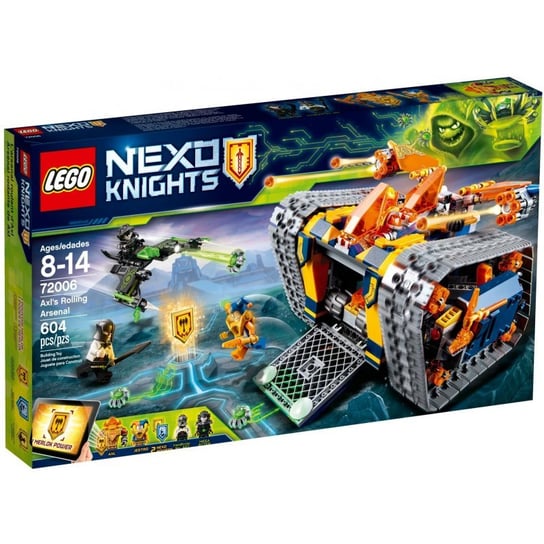 LEGO Nexo Knights, klocki Arsenał Axla, 72006 LEGO