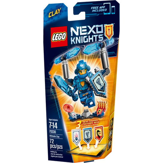 LEGO Nexo Knights, klocki Clay, 70330 LEGO