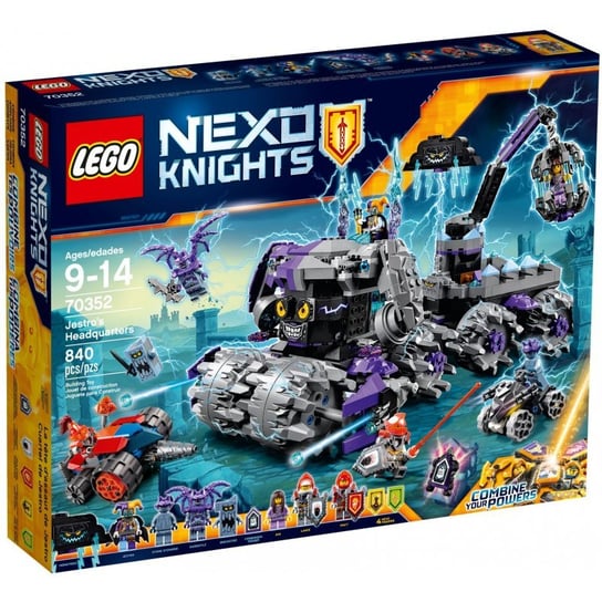 LEGO Nexo Knights, klocki Ekstremalny niszczyciel Jestro, 70352 LEGO