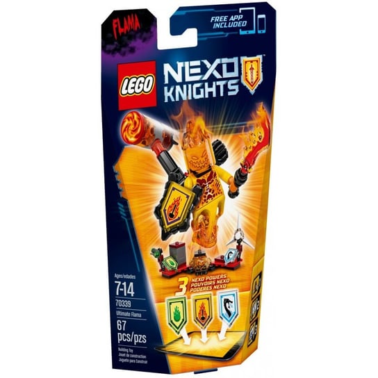 LEGO Nexo Knights, klocki Flama, 70339 LEGO